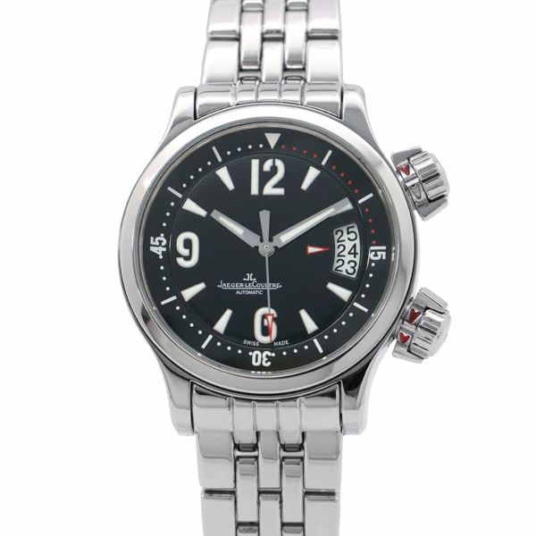 ジャガールクルト マスターコンプレッサー Q1728420/148.8.60 JAEGER-LECOULTRE 腕時計 黒文字盤