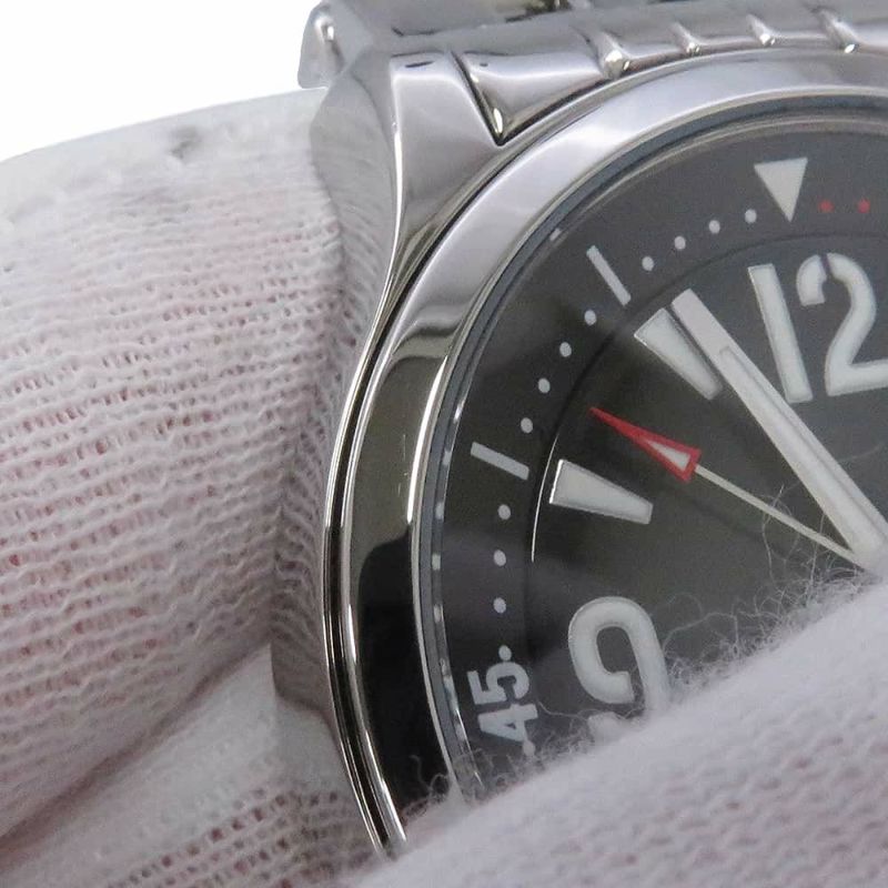 ジャガールクルト マスターコンプレッサー Q1728420/148.8.60 JAEGER-LECOULTRE 腕時計 黒文字盤