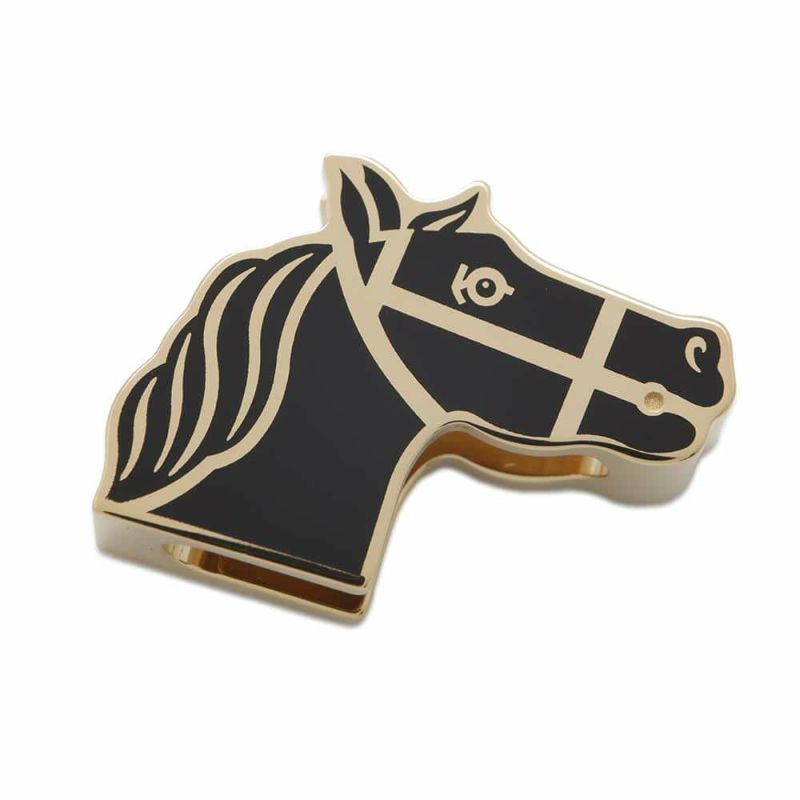 エルメス ツイリーリング カドリージュ HERMES アクセサリー スカーフリング 黒