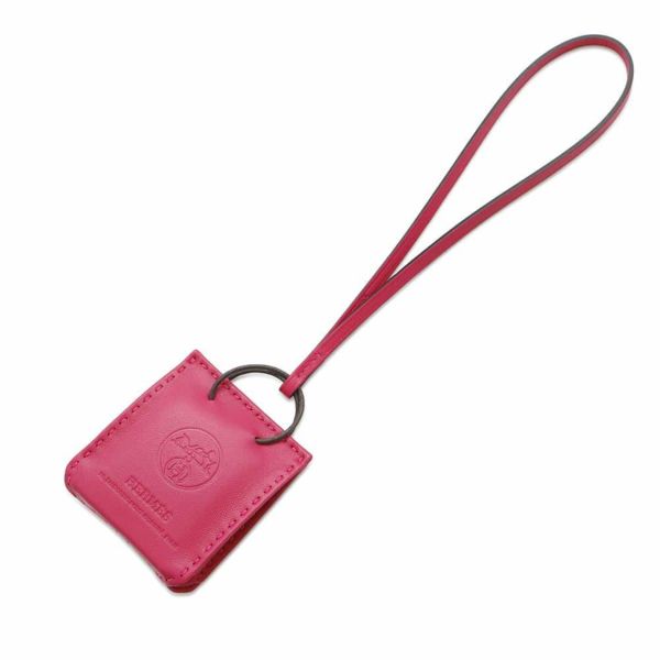 HERMES エルメス バッグチャーム サック・オランジュ Y刻印