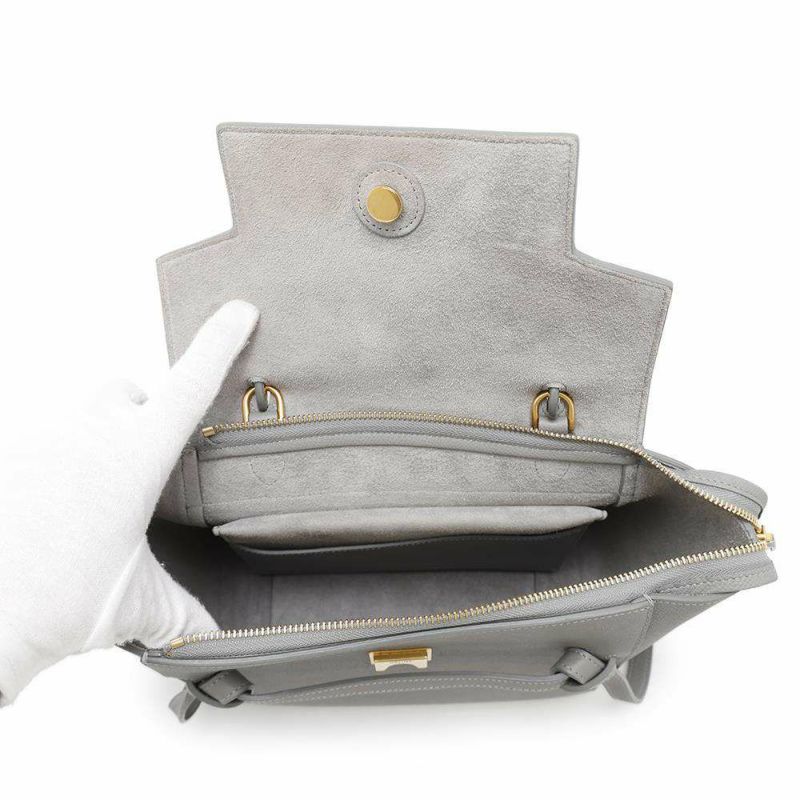 セリーヌ ハンドバッグ ベルトバッグ マイクロ レザー 189153 CELINE 2wayショルダーバッグ