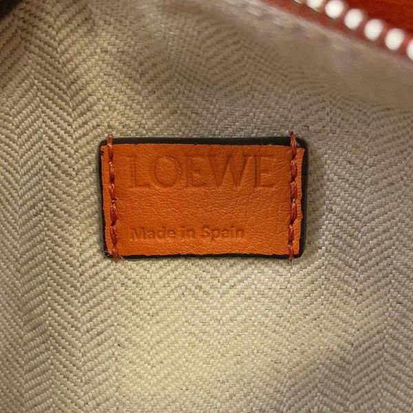 ロエベ ボディバッグ パズル レザー B510U89X02 LOEWE バッグ オレンジ