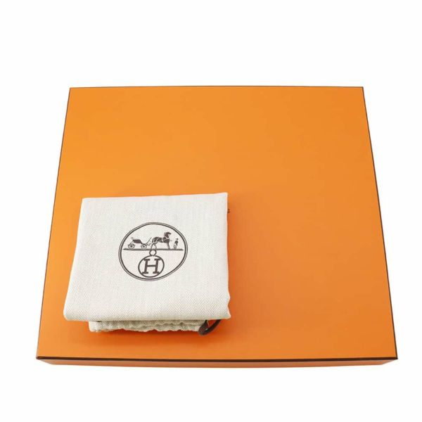 エルメス トートバッグ ガーデンパーティTPM エトゥープ/オレンジ/シルバー金具 トワルオフィシエ/ネゴンダ K刻印