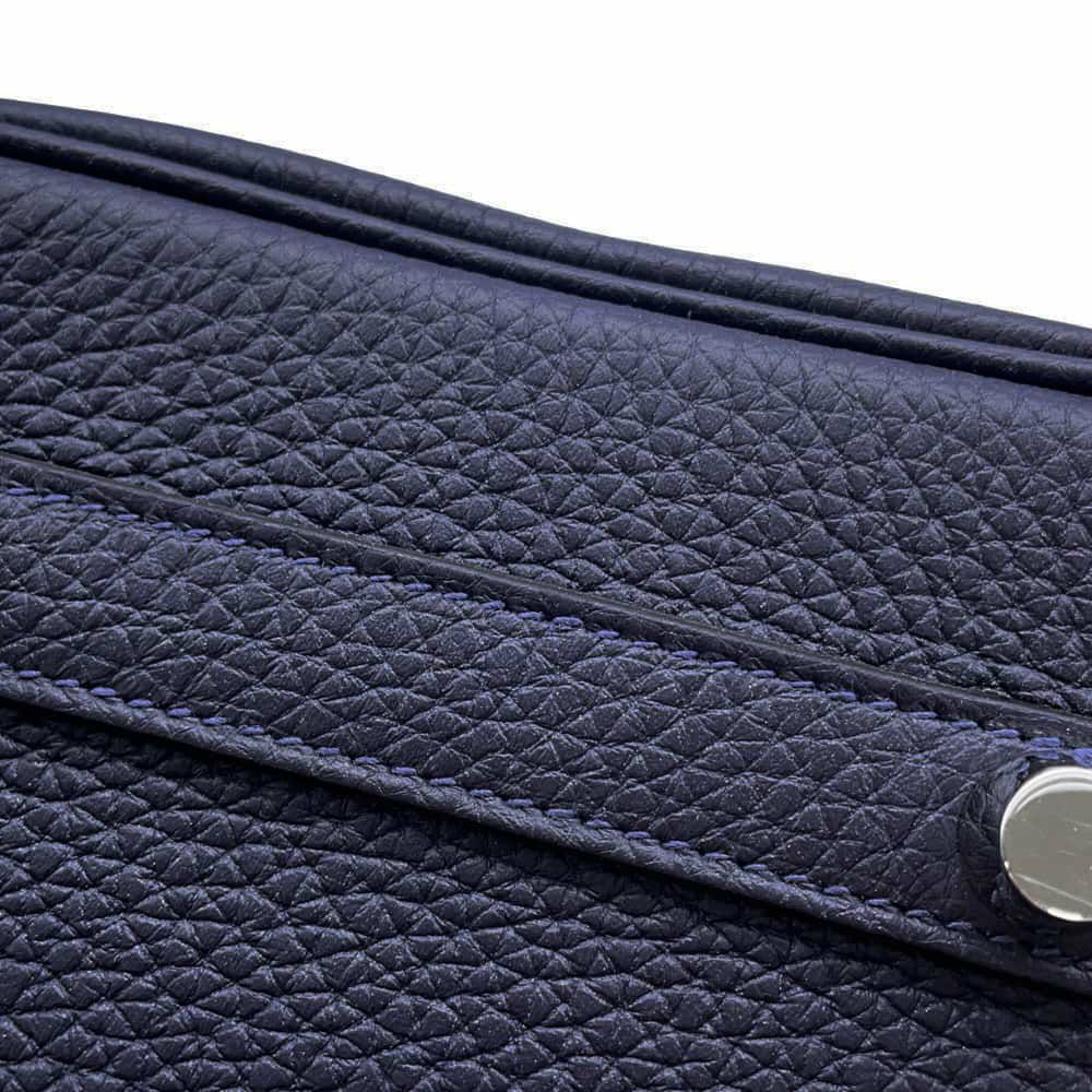 エルメス バーキン25 ブルーニュイ/シルバー金具 トゴ Z刻印 HERMES Birkin ハンドバッグ