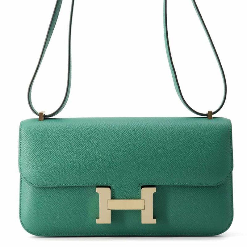 エルメス コンスタンス エラン ミロワール ヴェールヴェルティゴ/シャンパンゴールド金具 エプソン W刻印