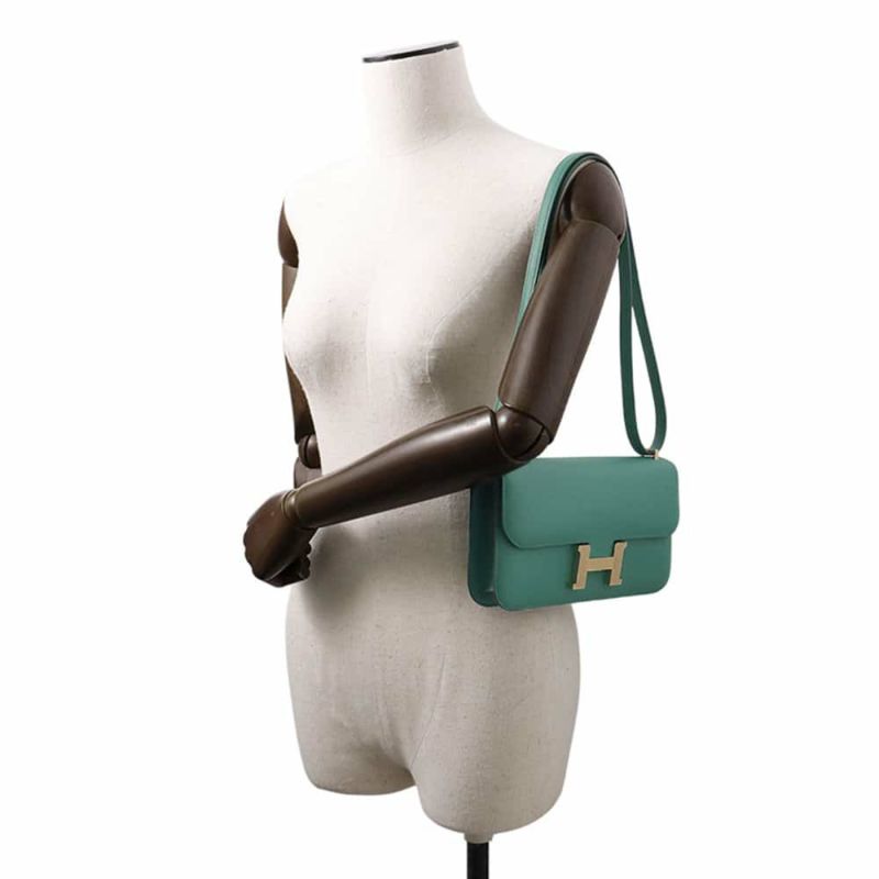 エルメス コンスタンス エラン ミロワール ヴェールヴェルティゴ/シャンパンゴールド金具 エプソン W刻印