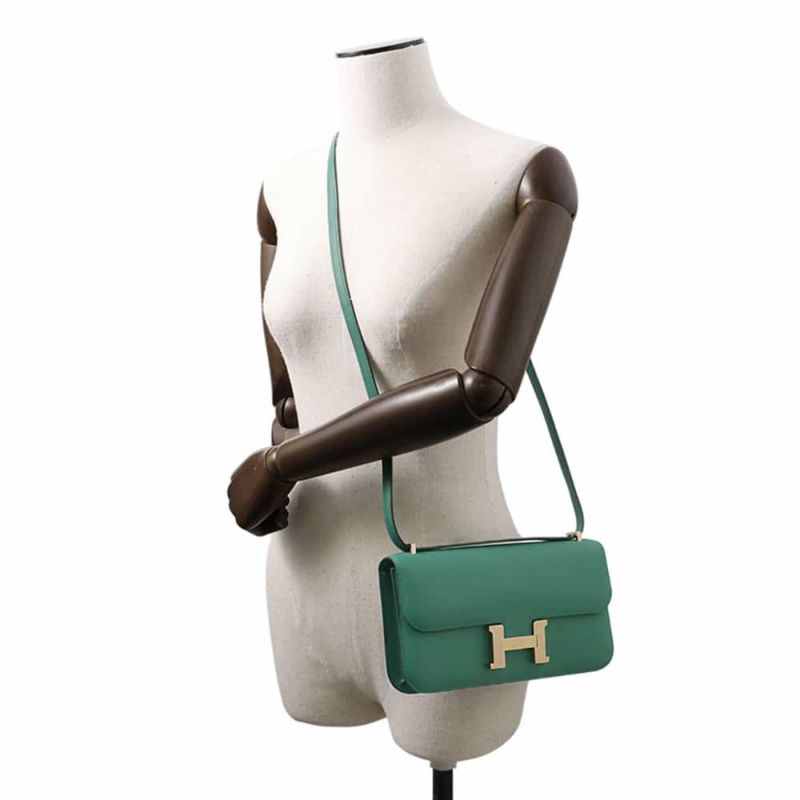 エルメス コンスタンス エラン ミロワール ヴェールヴェルティゴ/シャンパンゴールド金具 エプソン W刻印