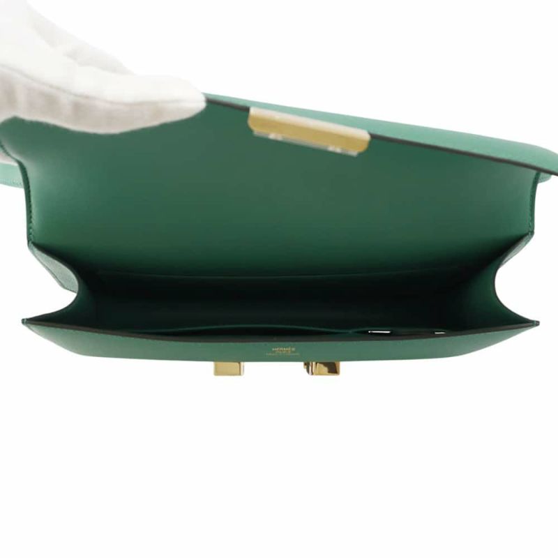 エルメス コンスタンス エラン ミロワール ヴェールヴェルティゴ/シャンパンゴールド金具 エプソン W刻印