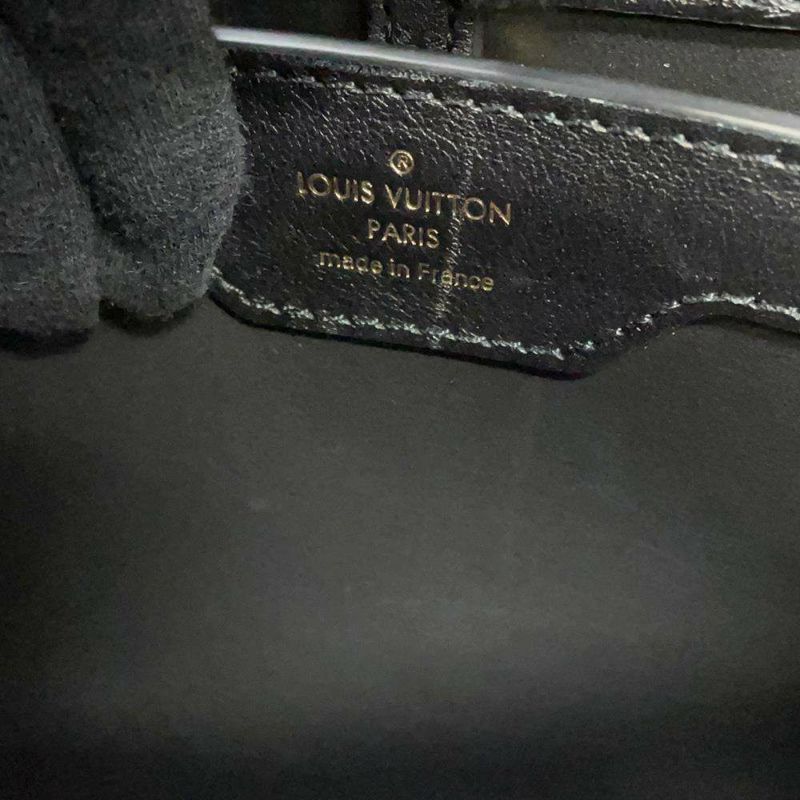 ルイヴィトン ハンドバッグ カーフレザー カプシーヌBB M20373 LOUIS VUITTON 2way 白 黒 ブラック ドット