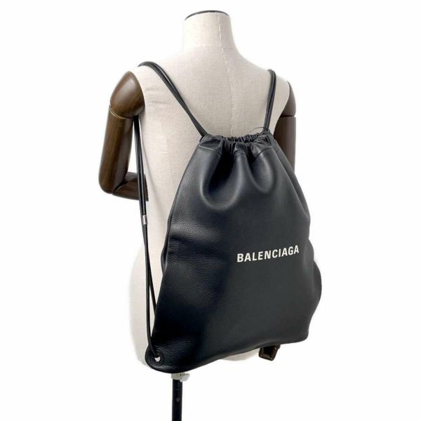 バレンシアガ リュック エブリデイ ドローストリング バックパック 504985 BALENCIAGA バッグ  黒