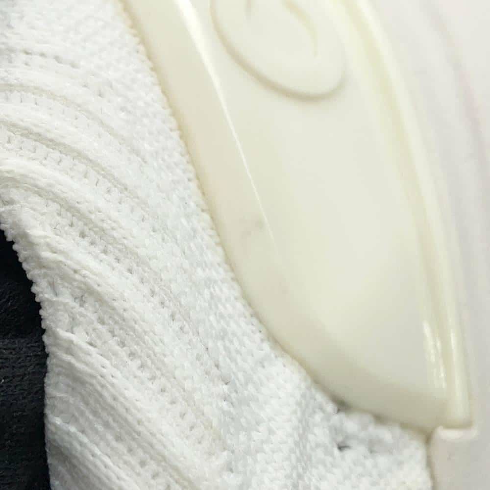 シャネル スニーカー ココマーク ニット レディースサイズ37 CHANEL 靴 白