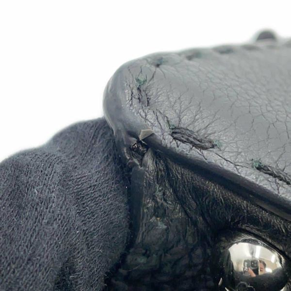 フェンディ ハンドバッグ セレリア ピーカブー アイシーユー ISEEU スモール 8BN327 2way ステッチ 黒