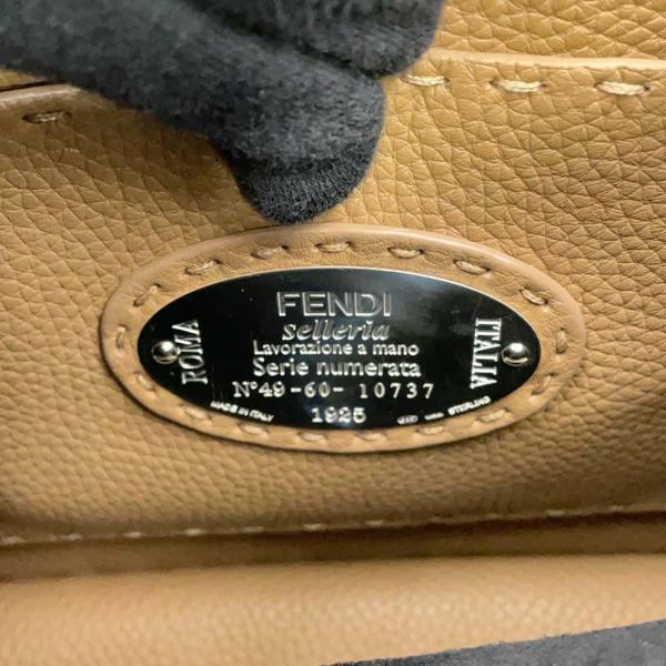 フェンディ ハンドバッグ セレリア ピーカブー アイシーユー ISEEU スモール 8BN327 2way ステッチ 黒