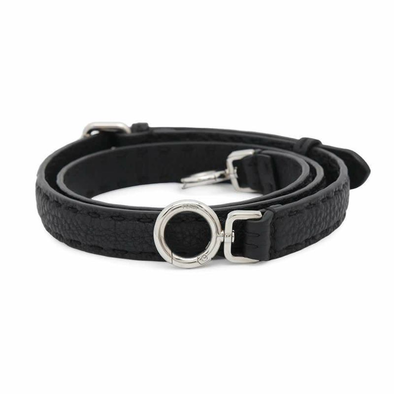 フェンディ ハンドバッグ セレリア ピーカブー アイシーユー ISEEU スモール 8BN327 2way ステッチ 黒