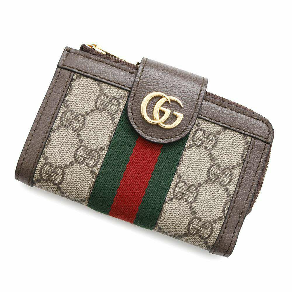 グッチ 二つ折り財布 オフィディア GGスプリーム カードケース ウォレット 725662 GUCCI 財布