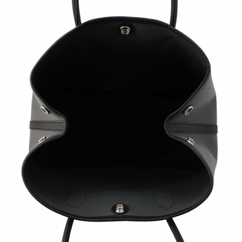 エルメス トートバッグ ガーデンパーティTPM アルドワーズ/ブラック/シルバー金具 トワルミリタリー/ネゴンダ W刻印