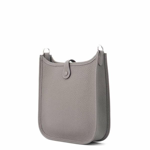 エルメス ショルダーバッグ エブリンTPM グリメイヤー/シルバー金具 トリヨンクレマンス W刻印