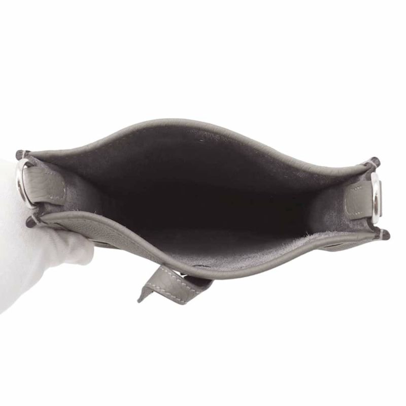 エルメス ショルダーバッグ エブリンTPM グリメイヤー/シルバー金具 トリヨンクレマンス W刻印