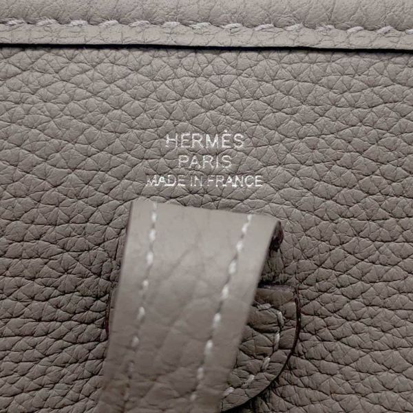 エルメス ショルダーバッグ エブリンTPM グリメイヤー/シルバー金具 トリヨンクレマンス W刻印
