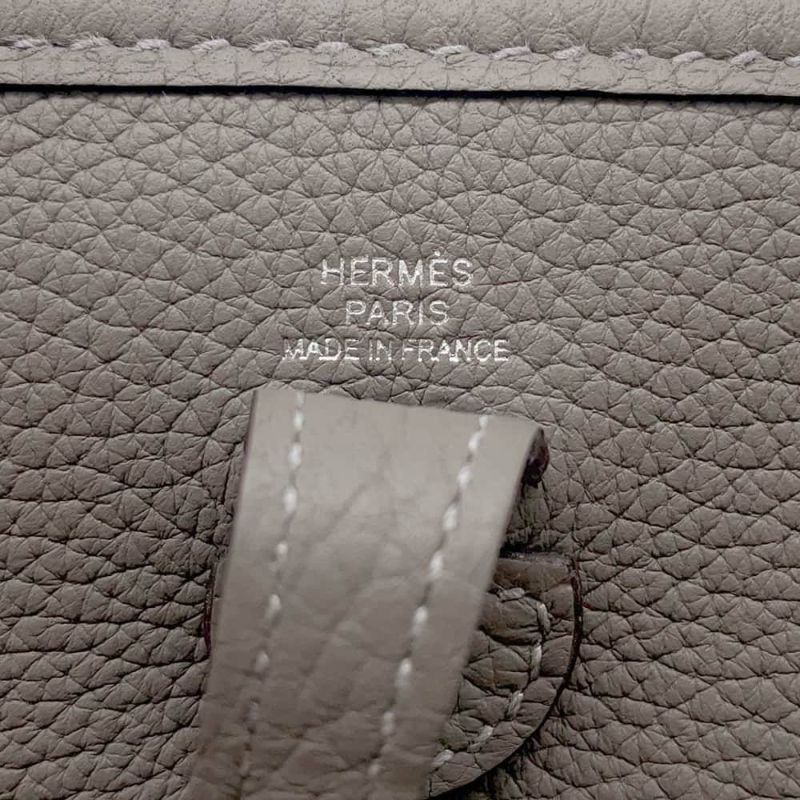 エルメス ショルダーバッグ エブリンTPM グリメイヤー/シルバー金具 トリヨンクレマンス W刻印