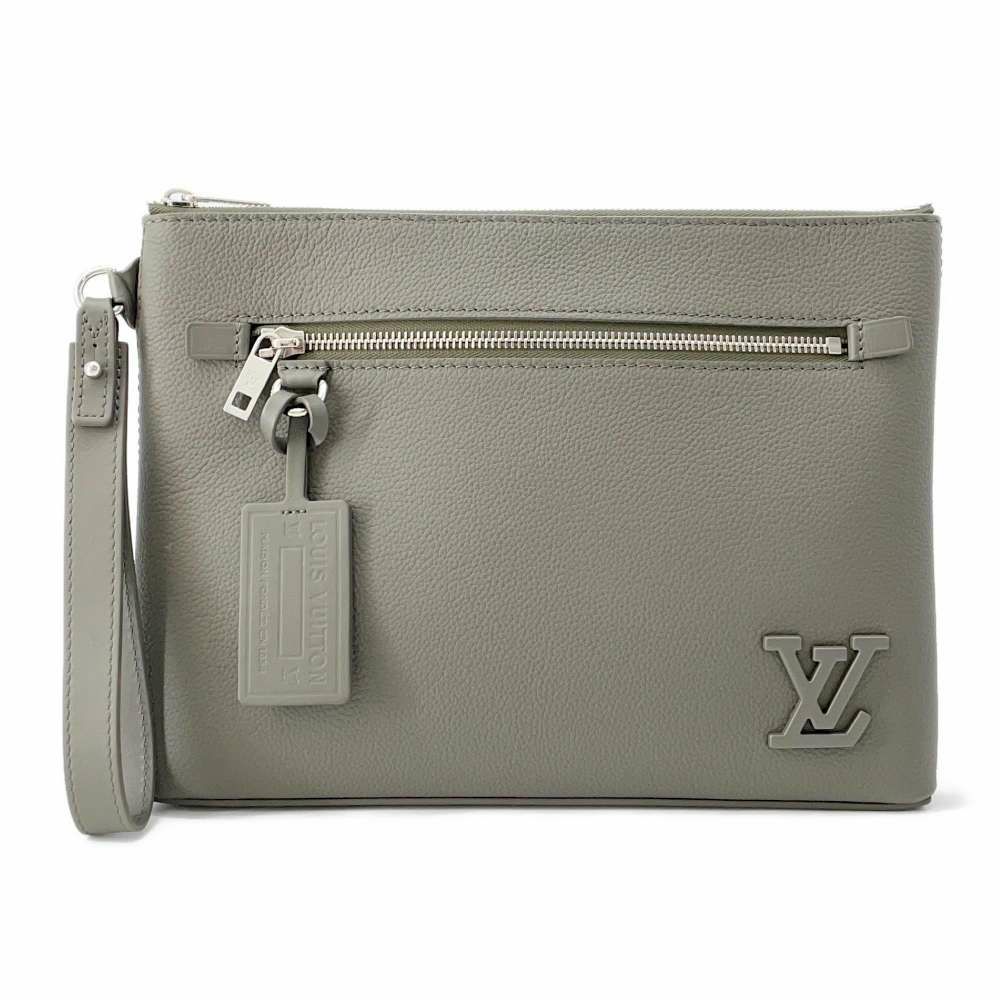 ルイヴィトン クラッチバッグ LV アロエグラム テイクオフ・ポーチ M81735 LOUIS VUITTON ポーチ