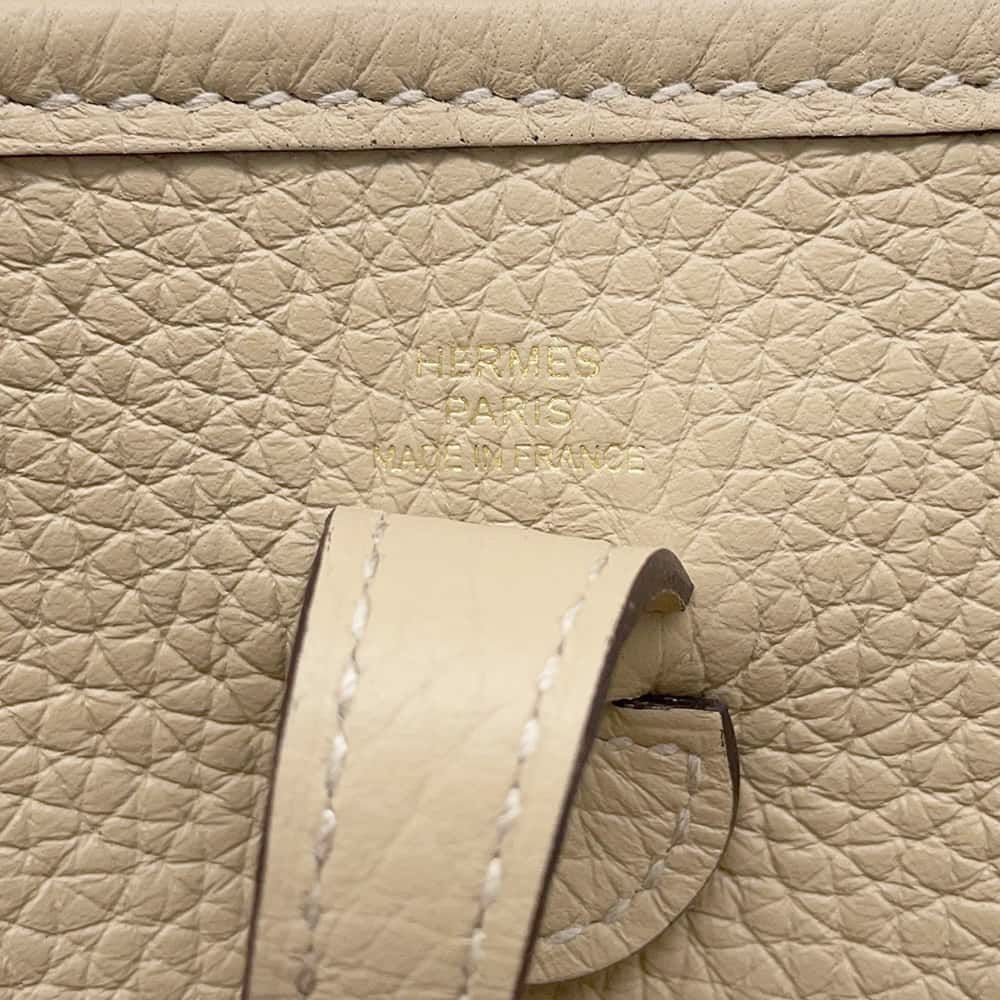 エルメス ショルダーバッグ エブリンTPM トレンチ/ゴールド金具 トリヨンクレマンス K刻印