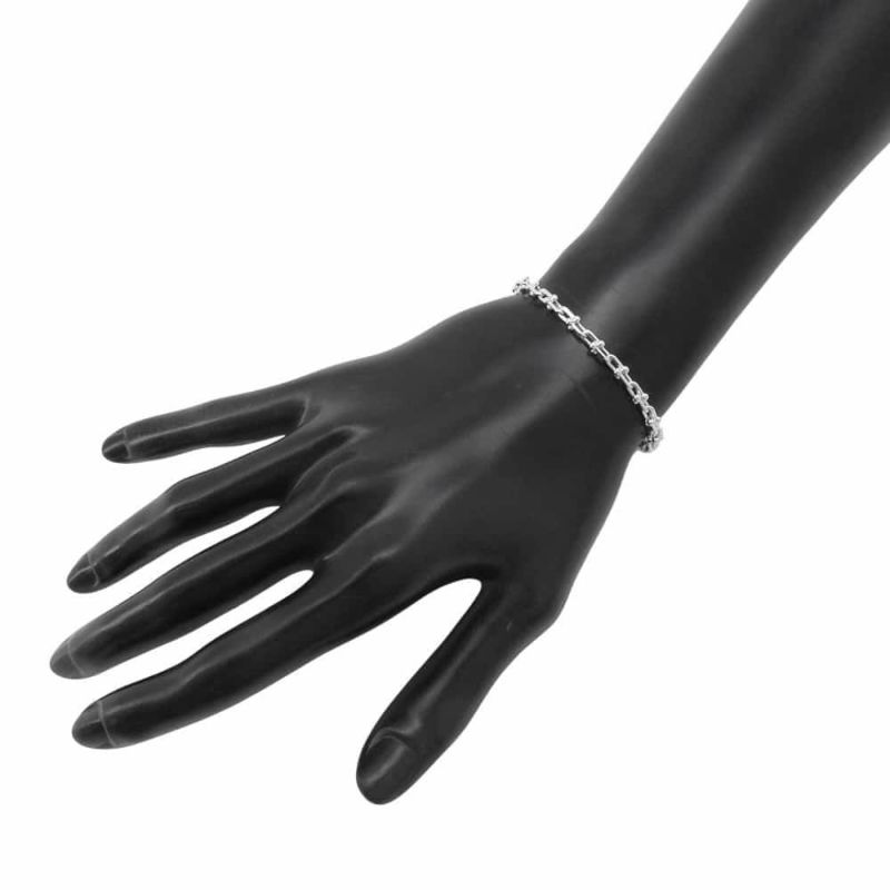 ティファニー ブレスレット ハードウェア マイクロ リンク ブレスレット ラージ SV925シルバー 60423393 ジュエリー