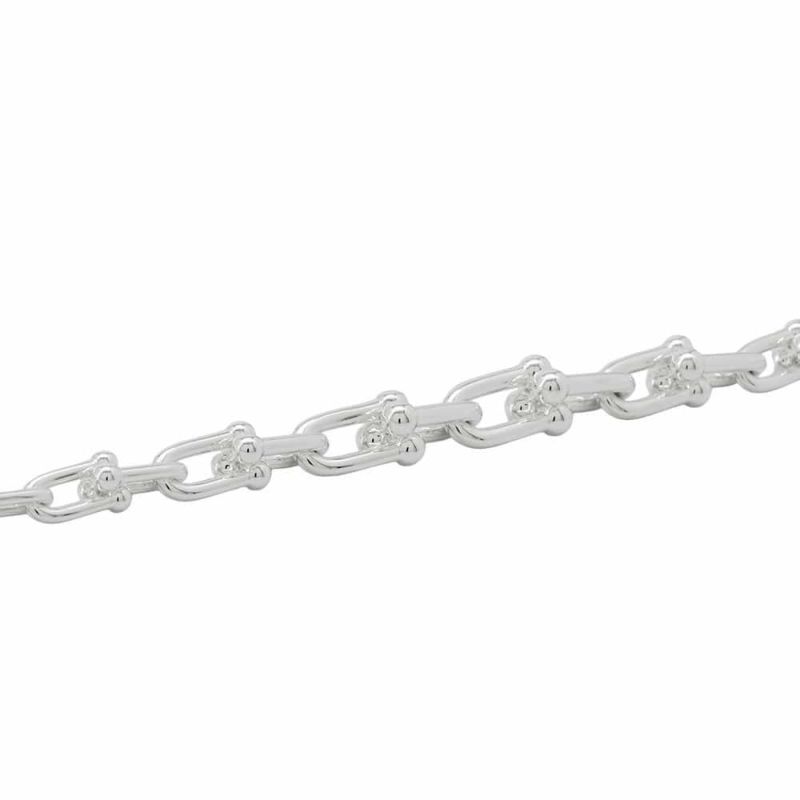 ティファニー ネックレス ハードウェア グラジュエイテッド リンク ネックレス SV925シルバー 60153092 Tiffany&Co. ジュエリー