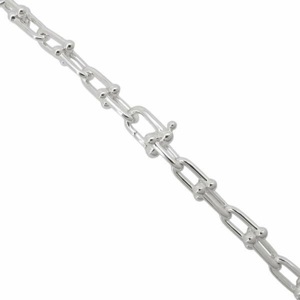 ティファニー ネックレス ハードウェア グラジュエイテッド リンク ネックレス SV925シルバー 60153092 Tiffany&Co. ジュエリー