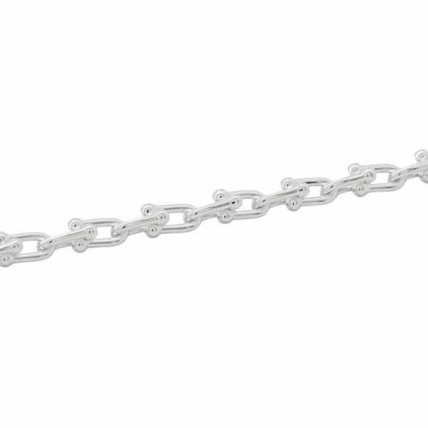 ティファニー ブレスレット ハードウェア スモール リンク SV925シルバー 60153085 Tiffany&Co. ジュエリー