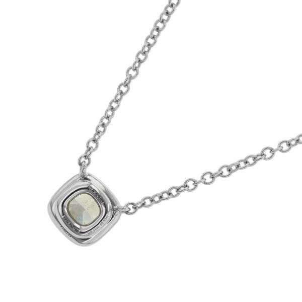 ティファニー ネックレス ソレスト イエローダイヤモンド 0.21ct Pt950プラチナ Tiffany&Co. ジュエリー 鑑定書付き