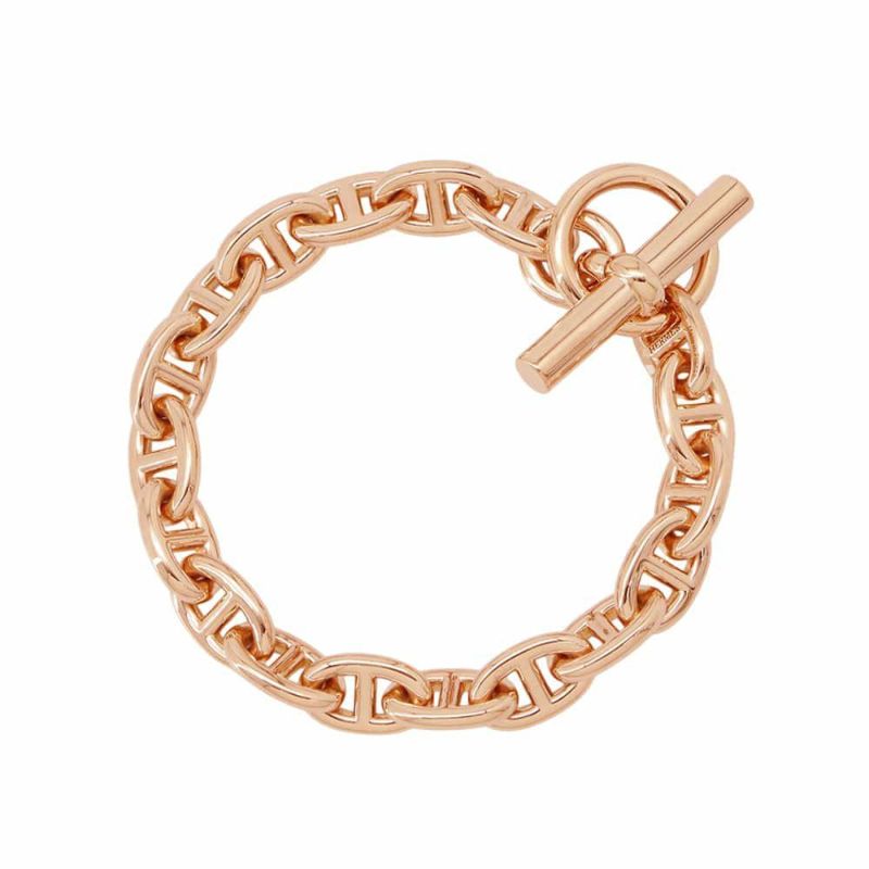 エルメス ブレスレット シェーヌダンクルPM 18コマ K18PGピンクゴールド HERMES ジュエリー