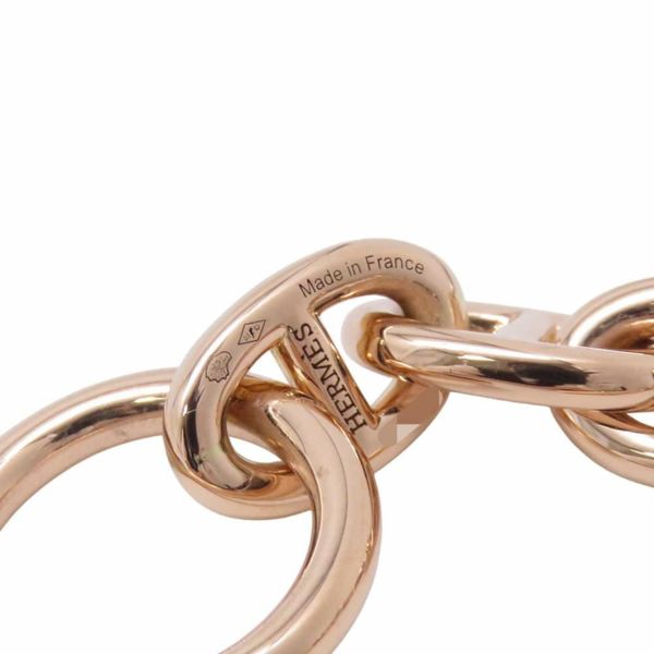エルメス ブレスレット シェーヌダンクルPM 18コマ K18PGピンクゴールド HERMES ジュエリー