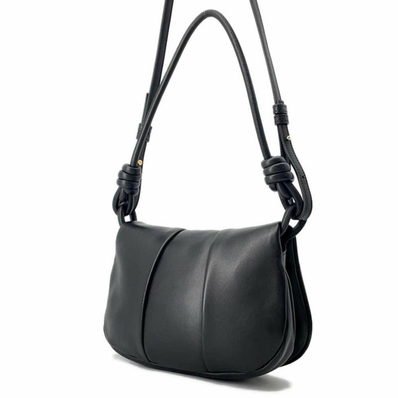 ロエベ ショルダーバッグ パセオ サッチェル A709Q89X01 LOEWE 2way 黒