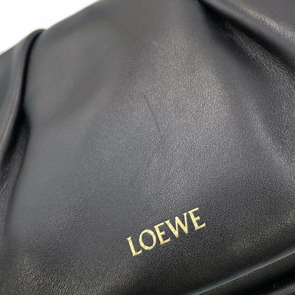ロエベ ショルダーバッグ パセオ サッチェル A709Q89X01 LOEWE 2way 黒