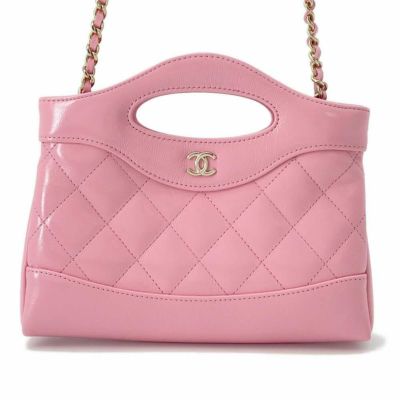 シャネル ハンドバッグ マトラッセ ココマーク 31 ミニ