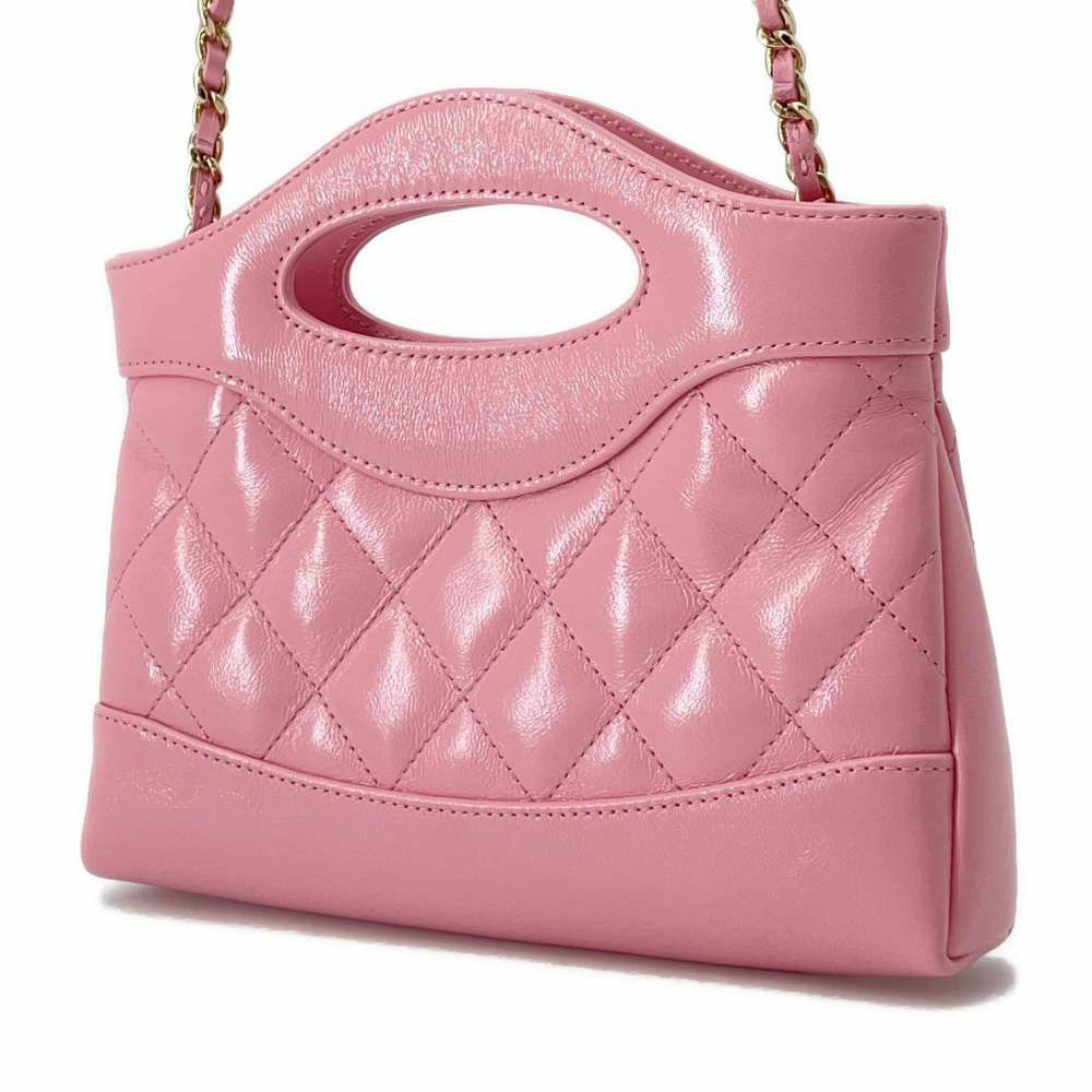 シャネル ハンドバッグ マトラッセ ココマーク 31 ミニ シャイニーカーフレザー AP3656 CHANEL 2wayチェーンショルダー