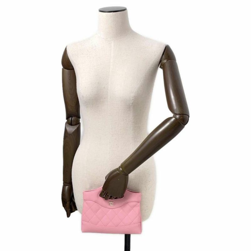 シャネル ハンドバッグ マトラッセ ココマーク 31 ミニ シャイニーカーフレザー AP3656 CHANEL 2wayチェーンショルダー