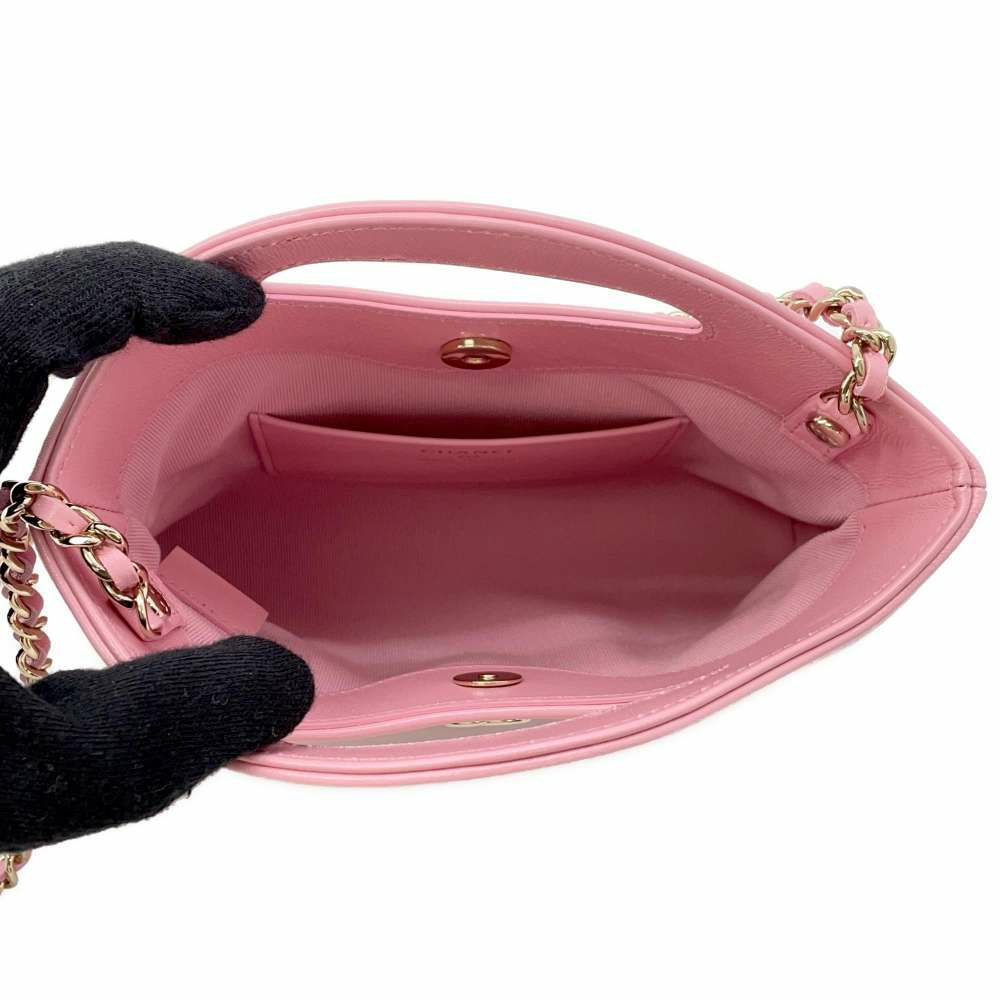 シャネル ハンドバッグ マトラッセ ココマーク 31 ミニ シャイニーカーフレザー AP3656 CHANEL 2wayチェーンショルダー