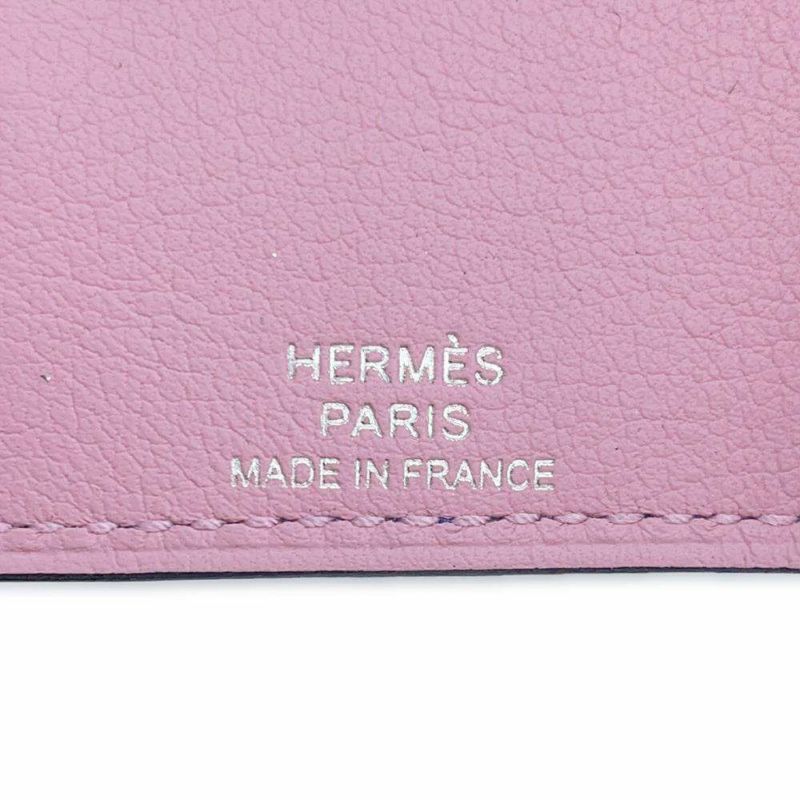 エルメス バッグチャーム ユリス ナノ ヴェルソ ブルーフランス/モーヴシルベストル トゴ/スイフト Z刻印