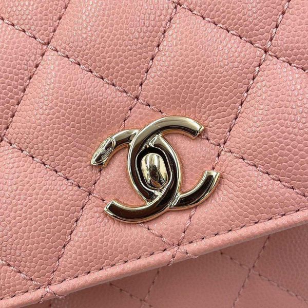 シャネル ハンドバッグ マトラッセ ココマーク ココハンドル キャビアスキン A92990 CHANEL 2way