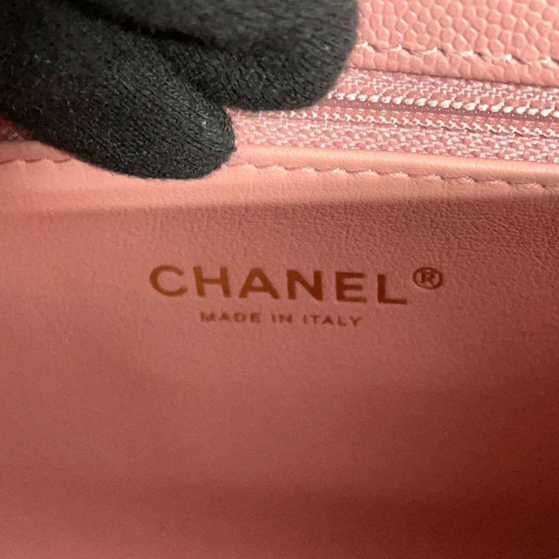 シャネル ハンドバッグ マトラッセ ココマーク ココハンドル キャビアスキン A92990 CHANEL 2way