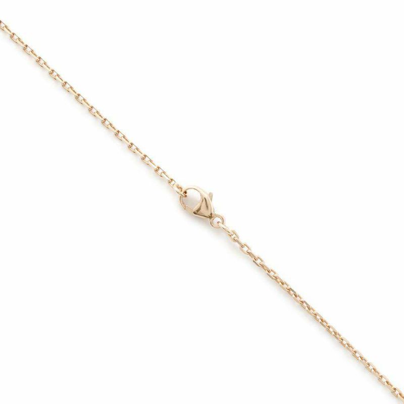 エルメス ネックレス ミニ・ポップアッシュ ピンク/ピンクゴールド金具 HERMES アクセサリー