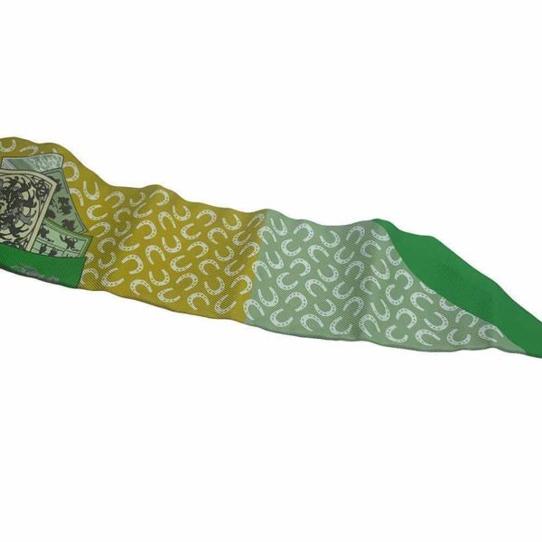 エルメス スカーフ ツイリー 馬と不死鳥 Cheval Phoenix HERMES シルクスカーフ 2018春夏