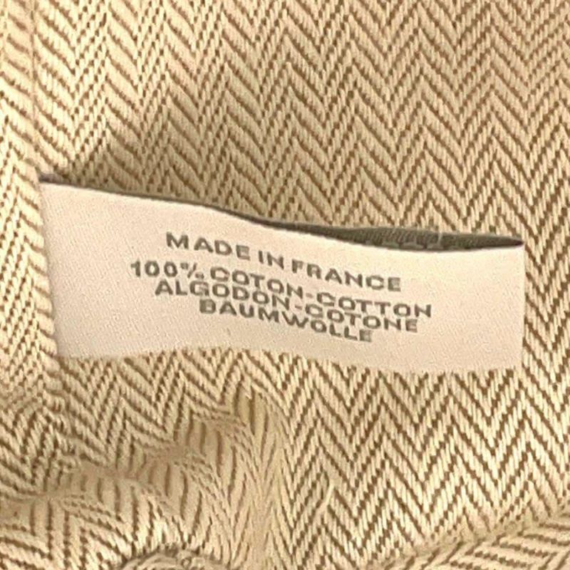 エルメス ポーチ ブリッド・ア・ブラックGM カブリオル グリスペール/シルバー金具 キャンバス HERMES