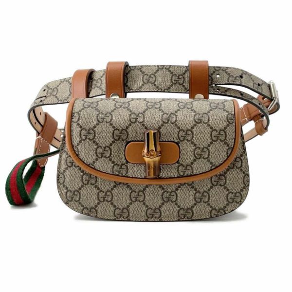 グッチ ウエストバッグ GGスプリーム バンブー1947 ミニ 681137 GUCCI バッグ