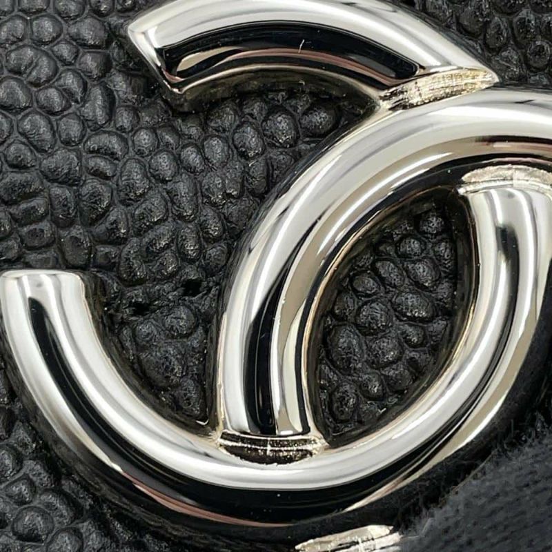 シャネル チェーンショルダーバッグ ココマーク マトラッセ ホーボーバッグ A66802 CHANEL 黒