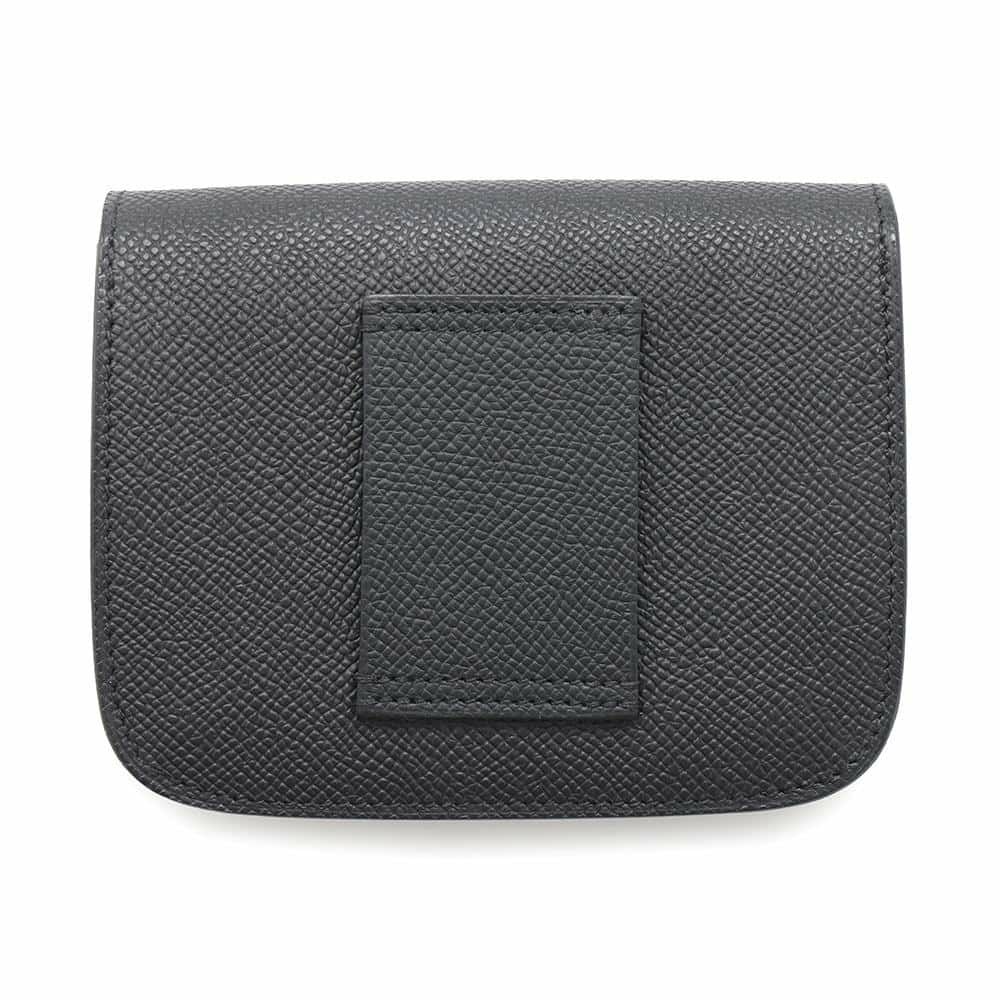エルメス 財布 コンスタンス スリム ブラック/ゴールド金具 エプソン W刻印 HERMES 財布 黒