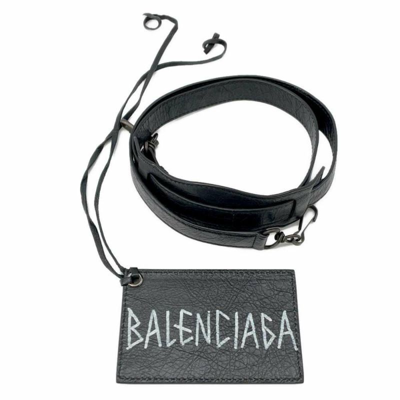 バレンシアガ ハンドバッグ クラシック・グラフィティ ザ・シティ  505550 BALENCIAGA 2wayショルダー 黒