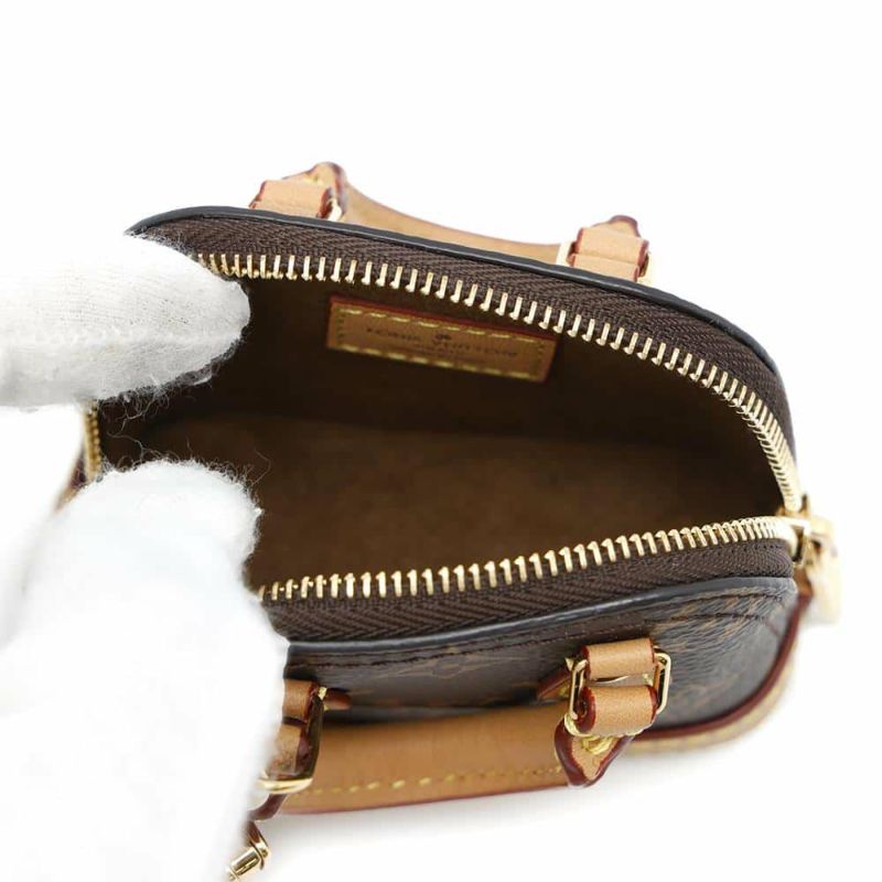 ルイヴィトン バッグチャーム モノグラム ミクロ アルマ M00995 キーホルダー バッグモチーフ